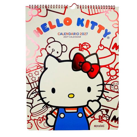 Calendario 2027 de Pared Mooving Hello Kitty 30x40 (1419165)