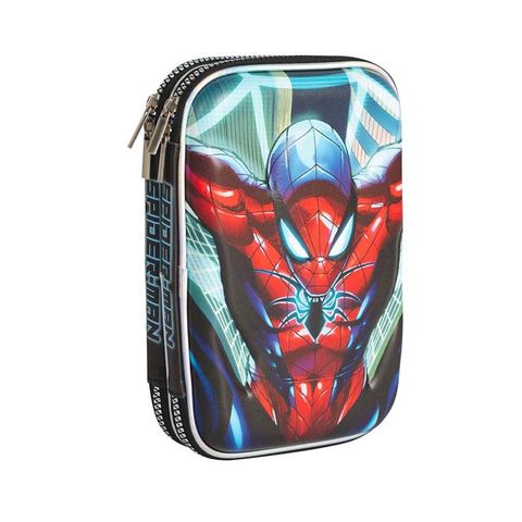 Cartuchera Mooving Canopla Eva Doble SpiderMan 