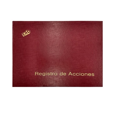 Libro Rab Registro de Acciones TD-50 Folios 2311