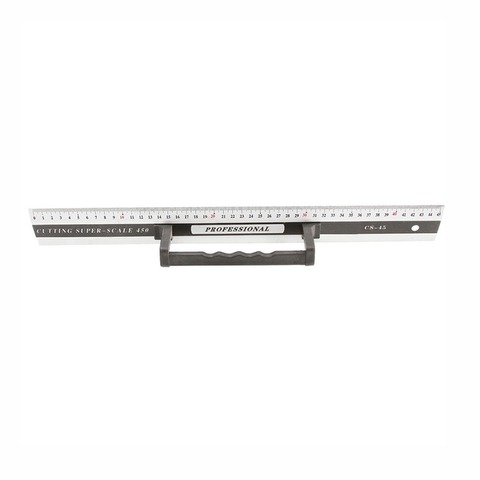 Regla metálica Erika/DAFA C/Manija  45cm (CS-450)