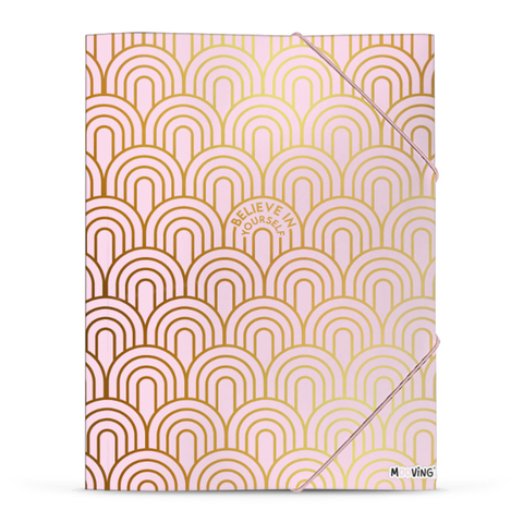 Carpeta Oficio con Elástico Mooving Chic 