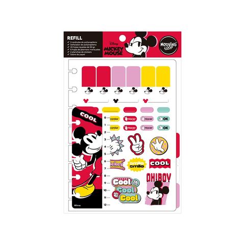Repuesto Cuaderno Mooving Loop a Discos 
