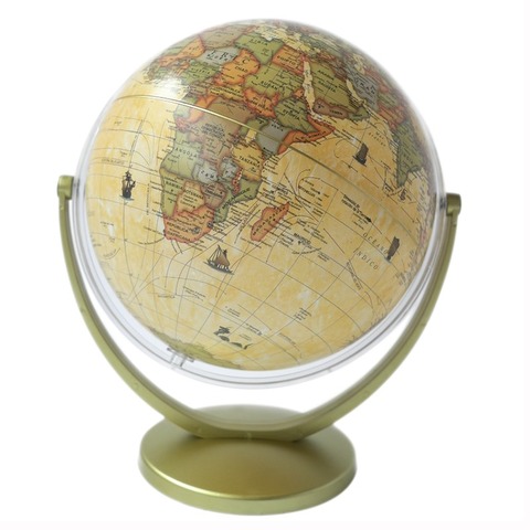 Globo Terráqueo Base Plast. Antiguo Multigiro 20 cm (207 AWD) 