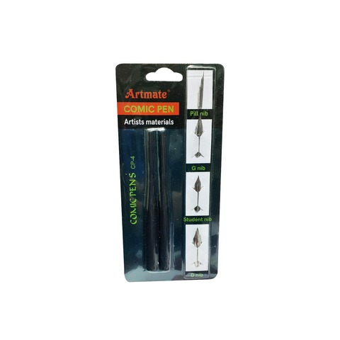 Portapluma x2 + Plumas x4 Artmate