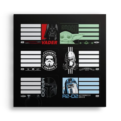 Etiquetas Mooving Star Wars M5 x12