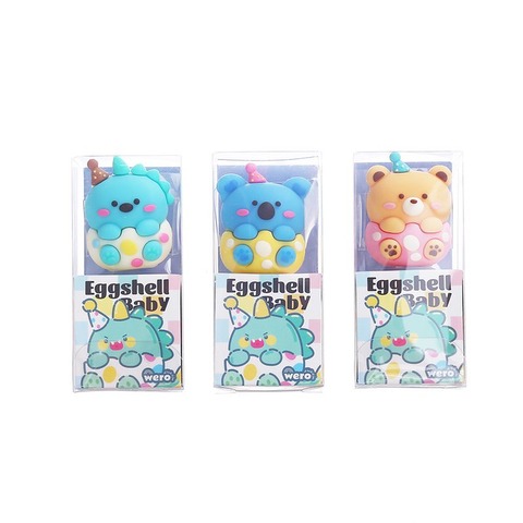 Sacapuntas con recipiente Wero - Eggshell Baby (we4039)