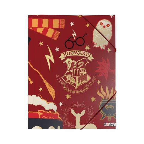 Carpeta Oficio con Elástico Mooving Harry Potter 