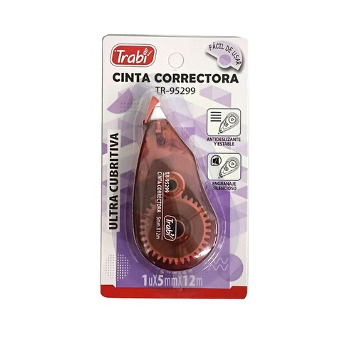 Corrector Cinta Trabi 5mm x 12mts TR-95299