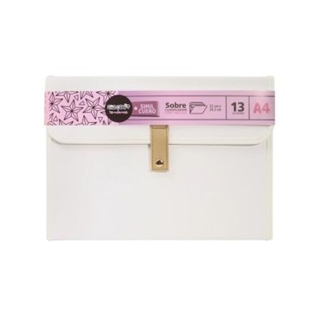 Clasificador Plastico A4 13 Div. Ibi Craft 