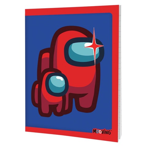 Cuaderno Mooving 16x21cm T/F 48Hj. Ry 