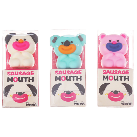 Sacapuntas con recipiente Wero - Sausage Mouth (we4040)
