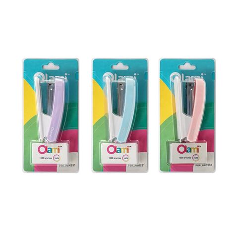 Abrochadora Olami (ABR251) Nro 10/50 Blister con Broches Para 15Hojas 