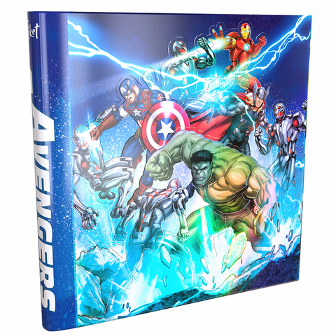 Carpeta Nº3 3x40 PPR Avengers 