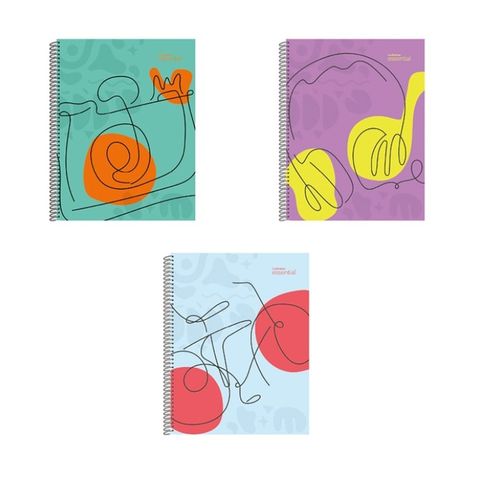 Cuaderno Universitario Ledesma Essential Abstract 84Hj Cuadriculado