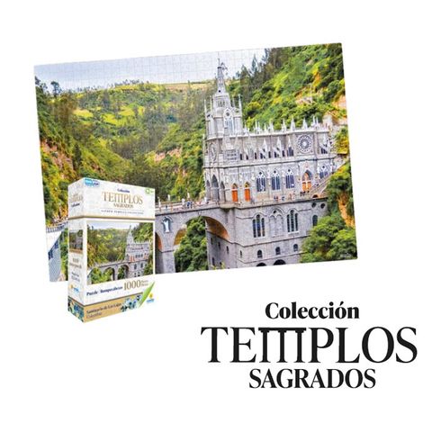Puzzle Ronda 1000 Piezas Templos Sagrados Las Lajas (12633)