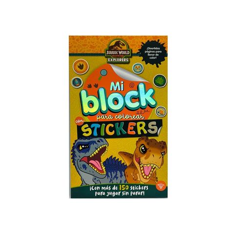 Set Infantil Vértice Super Mi Block para Colorear 