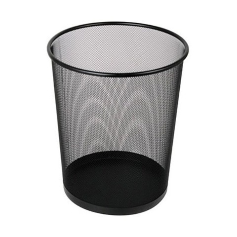 Cesto Papelero Ibi Metal Negro 