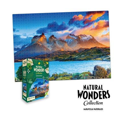 Puzzle Ronda 1000 Piezas Maravillas Naturales Torres de Paine Chile (12510)