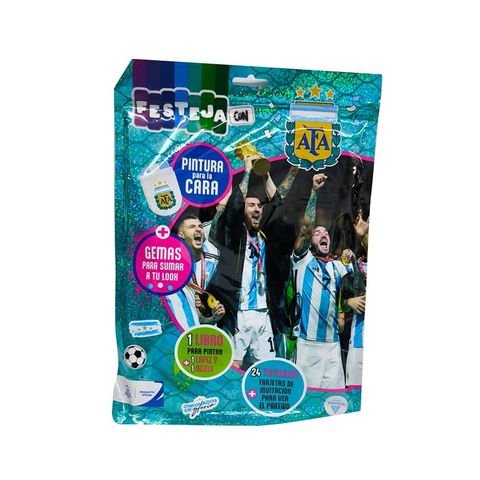 Set Infantil Vértice Festeja con la Seleccion AFA con tatuajes (6680)