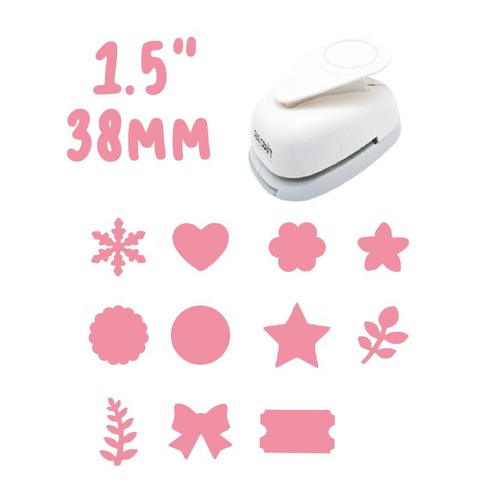  Sacabocado Formas - Perforadora (3.8cm) 1.5