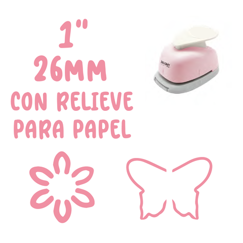  Sacabocado Formas - Perforadora (2.6cm) 1
