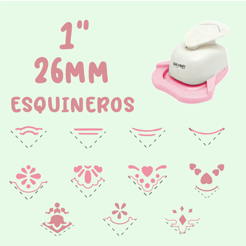  Sacabocado Formas - Esquineros (2.6cm) 1