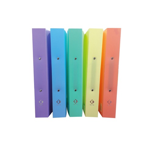 Carpeta A4 PP Aro 2x40 Pastel (The Pel)