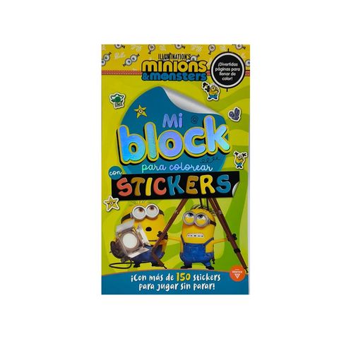 Set Infantil Vértice Super Mi Block para Colorear 