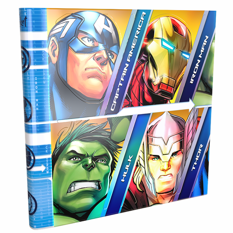 Carpeta Nº3 3x40 PPR Avengers 