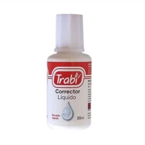 Corrector Trabi Botella 20ml (Pincel)