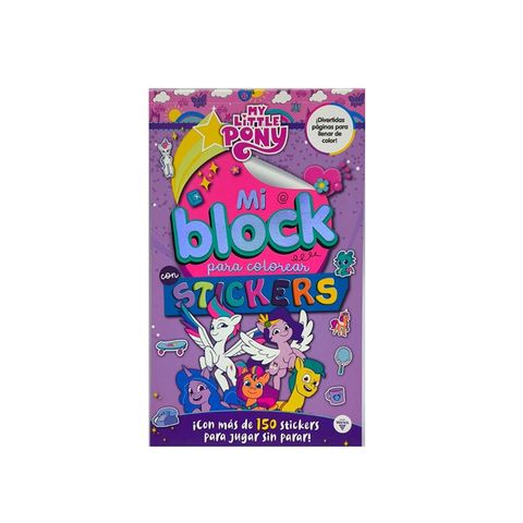 Set Infantil Vértice Super Mi Block para Colorear 