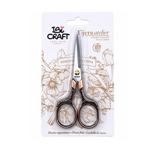 Tijera especial Ibi Craft Precisión 13cm Atelier Golden rose (900658)