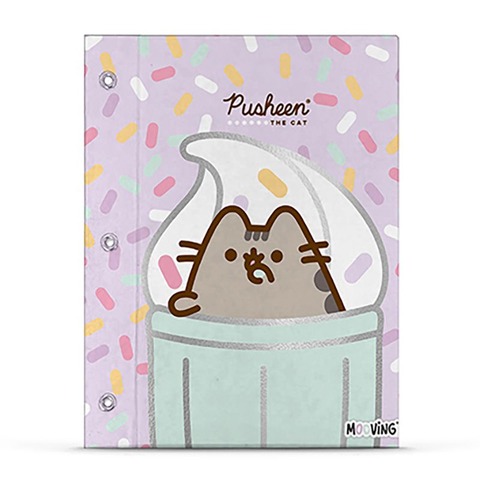 Carpeta Nº3 dos tapas Mooving Pusheen 