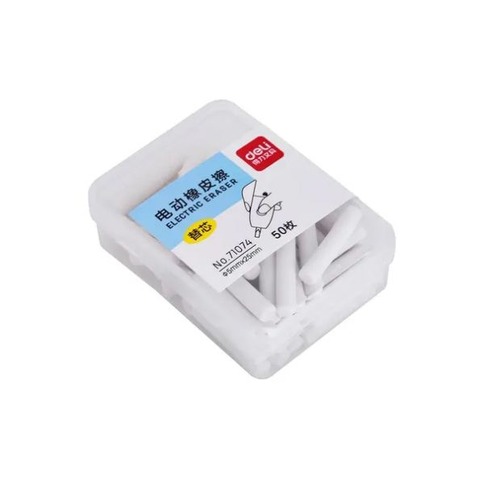 Repuesto Goma de borrar Electrica Deli x50 (71074)