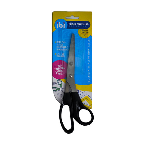 Tijera Ibi Mango Plástico 20,3cm. (900650)