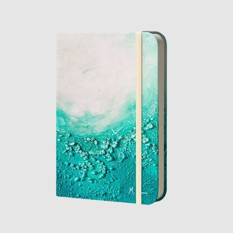 Cuaderno Chico Ledesma Ocean Pocket 9.8x14.5cm T/D 96H Encuad. Rayado