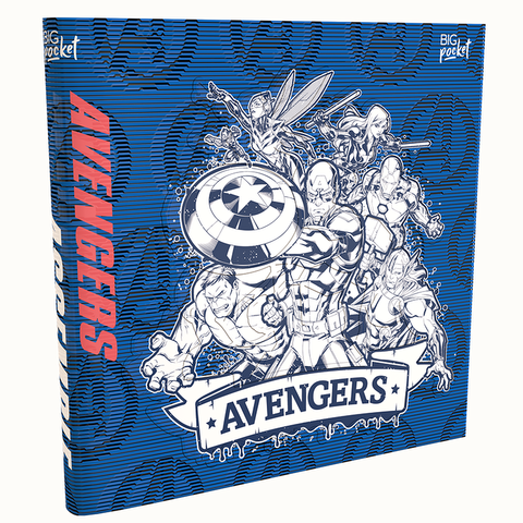 Carpeta Nº3 3x40 PPR Avengers 