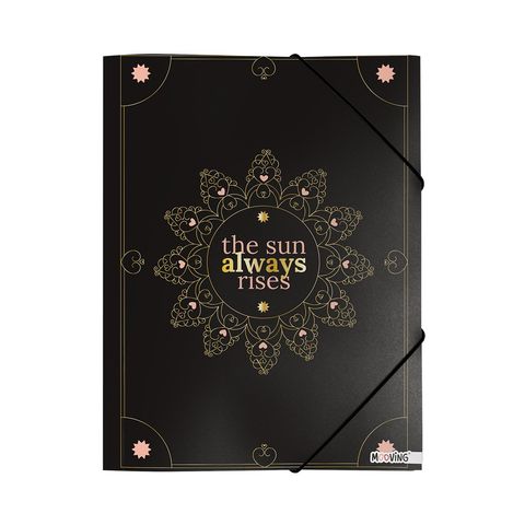 Carpeta Oficio con Elástico Mooving Boho 