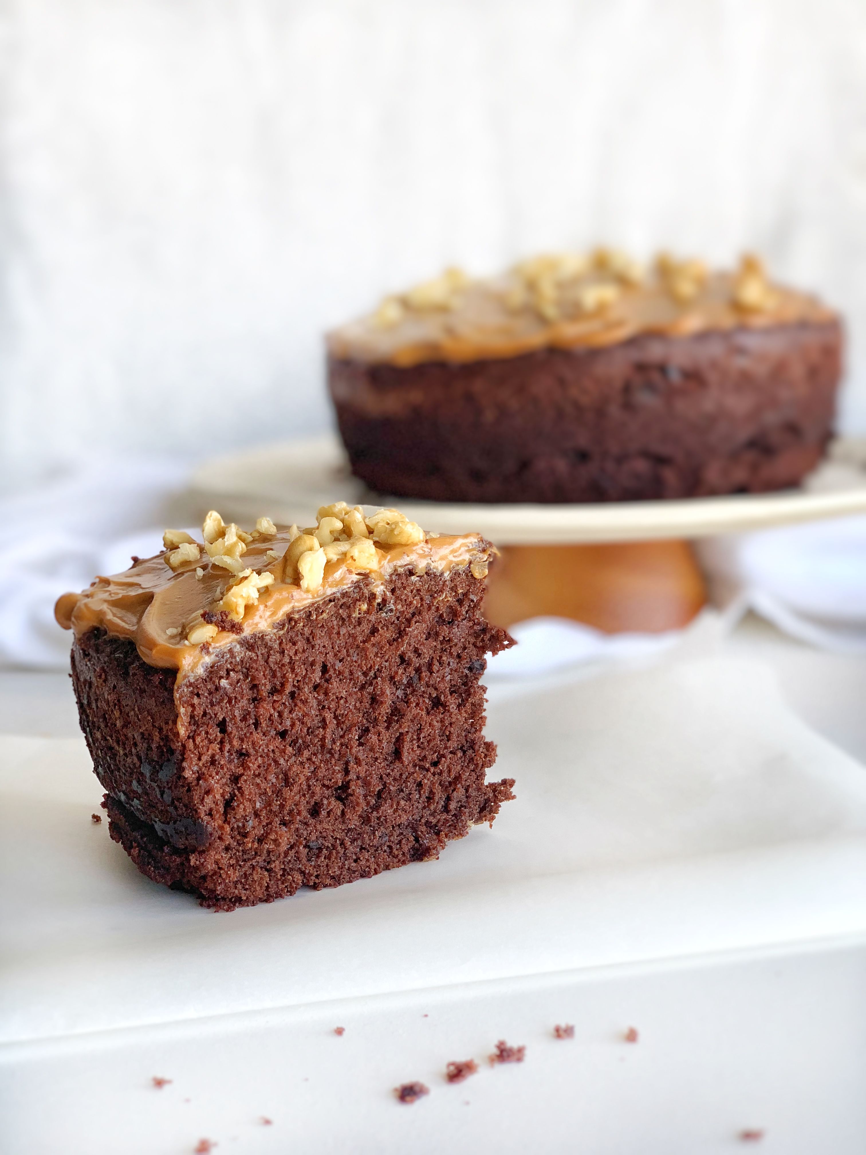 Torta húmeda de chocolate y café Yae Guerrieri Cocina