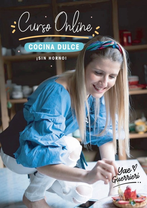 Taller online de recetas dulces ¡Sin horno!