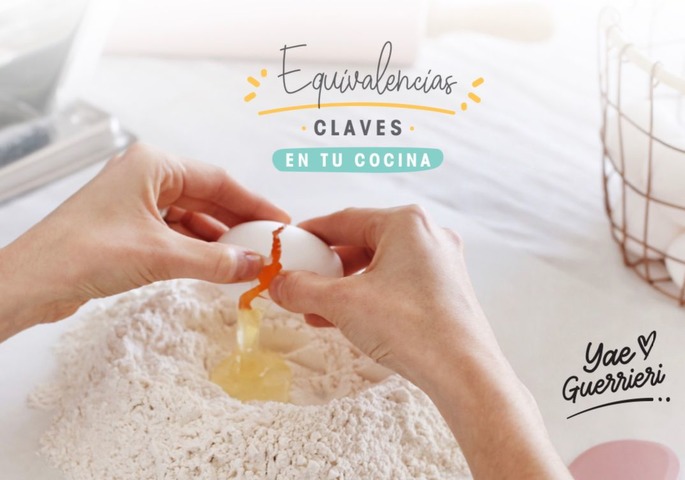 EQUIVALENCIAS CLAVES EN LA COCINA