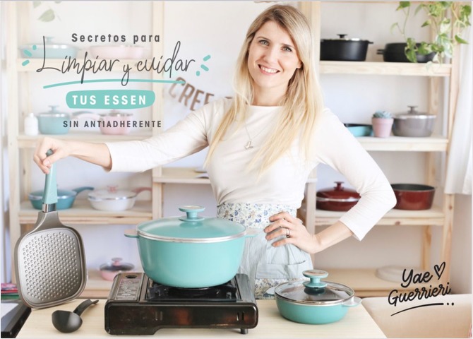 Secretos para limpiar y cuidar tus Essen SIN Antiadherente