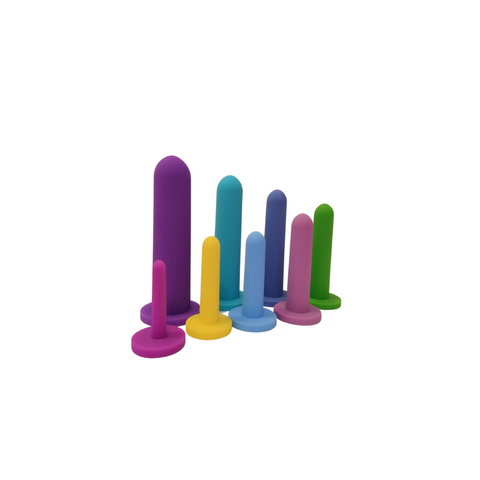 Dilatadores vaginales. kit 8 unidades.