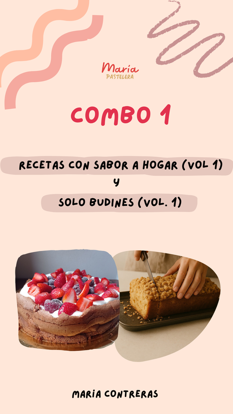 COMBO 1: Recetas con Sabor a Hogar + Solo Budines