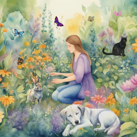 Flores de Bach para animales