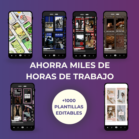 Plantillas editables Canva