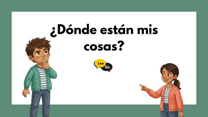 Storytelling: ¿Dónde están mis cosas?