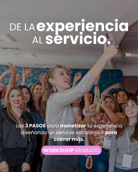 WORKSHOP DE LA EXPERIENCIA AL SERVICIO