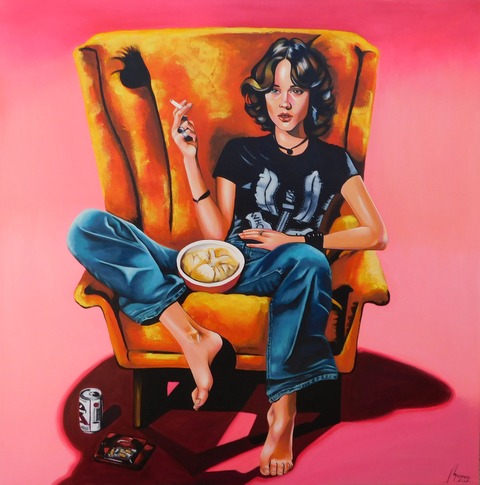 Cuadro Original de Mujer  