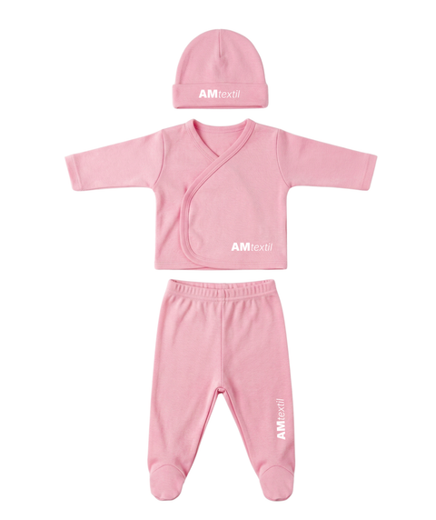 0077 | MOLDE AJUAR BEBÉ SAQUITO+PANTALON CON PATITA+GORRITO